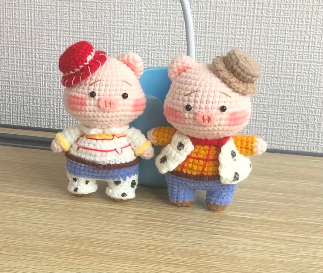 takumiあみぐるみ 5体セットキーホルダー付き