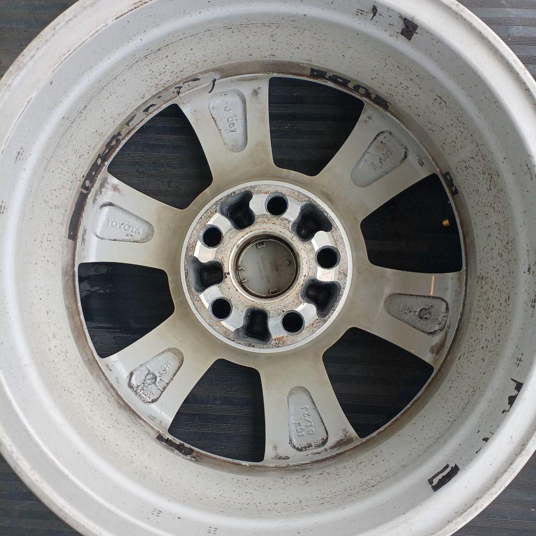 TOYOTAアルファード 純正16インチアルミホイール2本 2-②