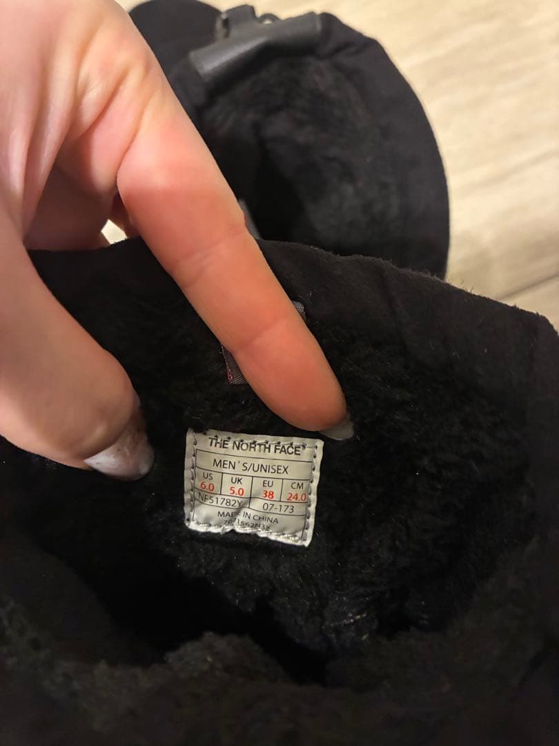 THE NORTH FACE ブラックスノーブーツ