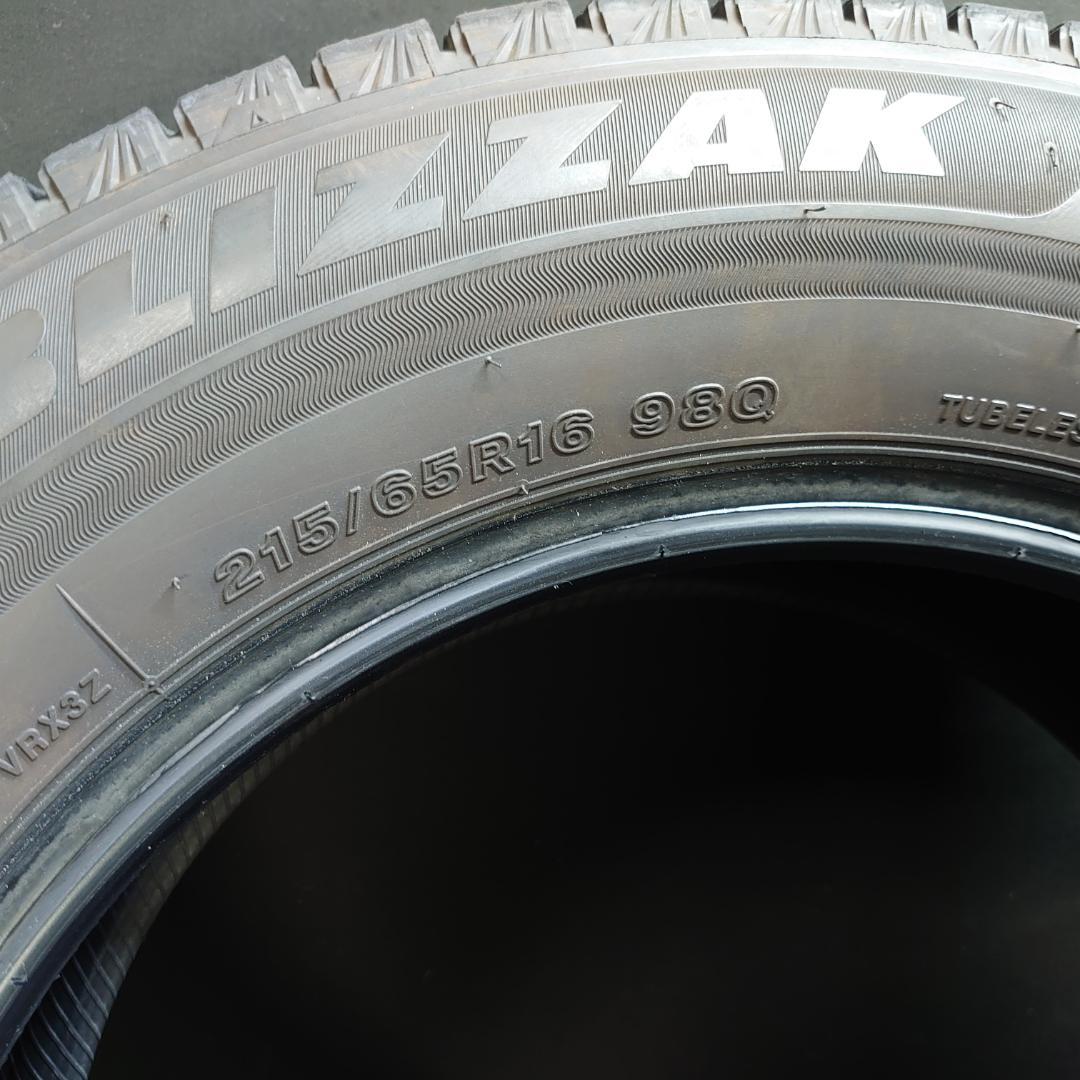 2022年 ブリヂストン VRX3 215/65Ｒ16 4本セット #25257