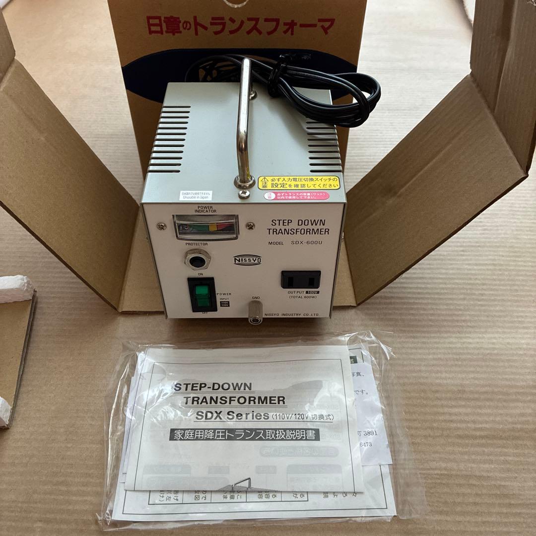 日章工業製　トランスフォーマー　SDX-600U