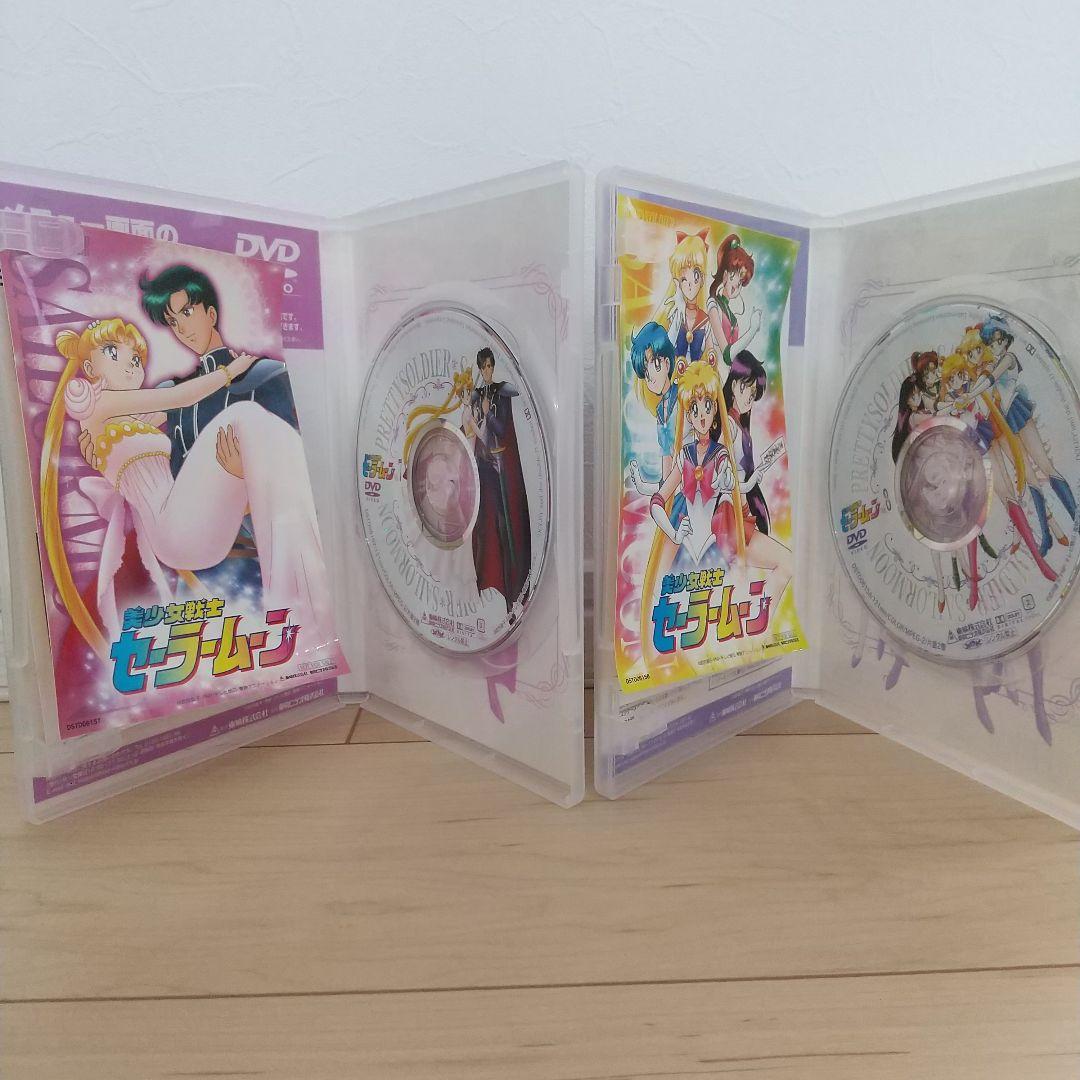 美少女戦士セーラームーン全8巻 BOX・ステッカー付(4巻5巻ステッカー欠品)