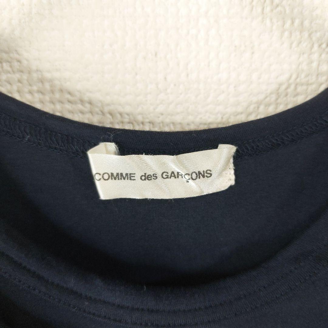 ８０s COMME des GARCONS ダブルネック 重ね着Tシャツ　変則