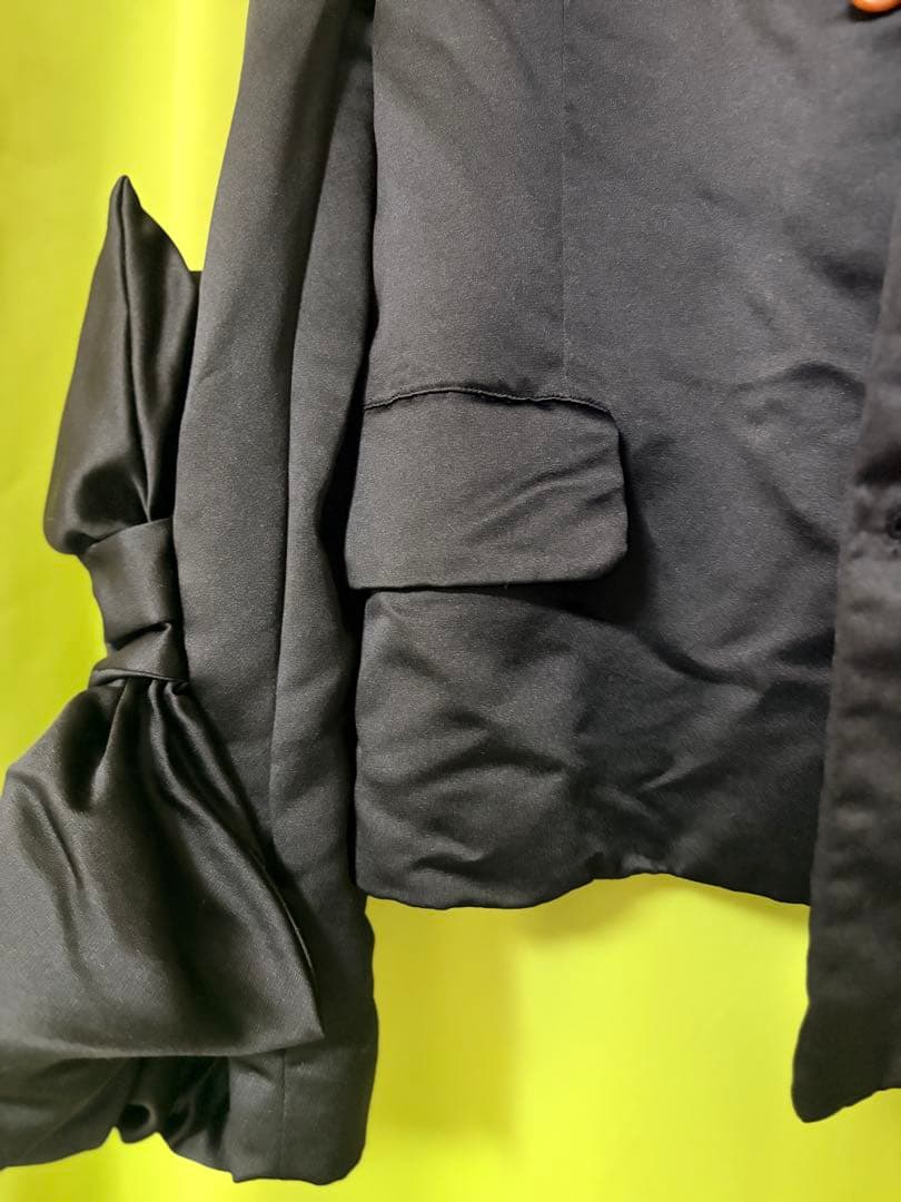コムコム　25aw リボン付きジャケット　M