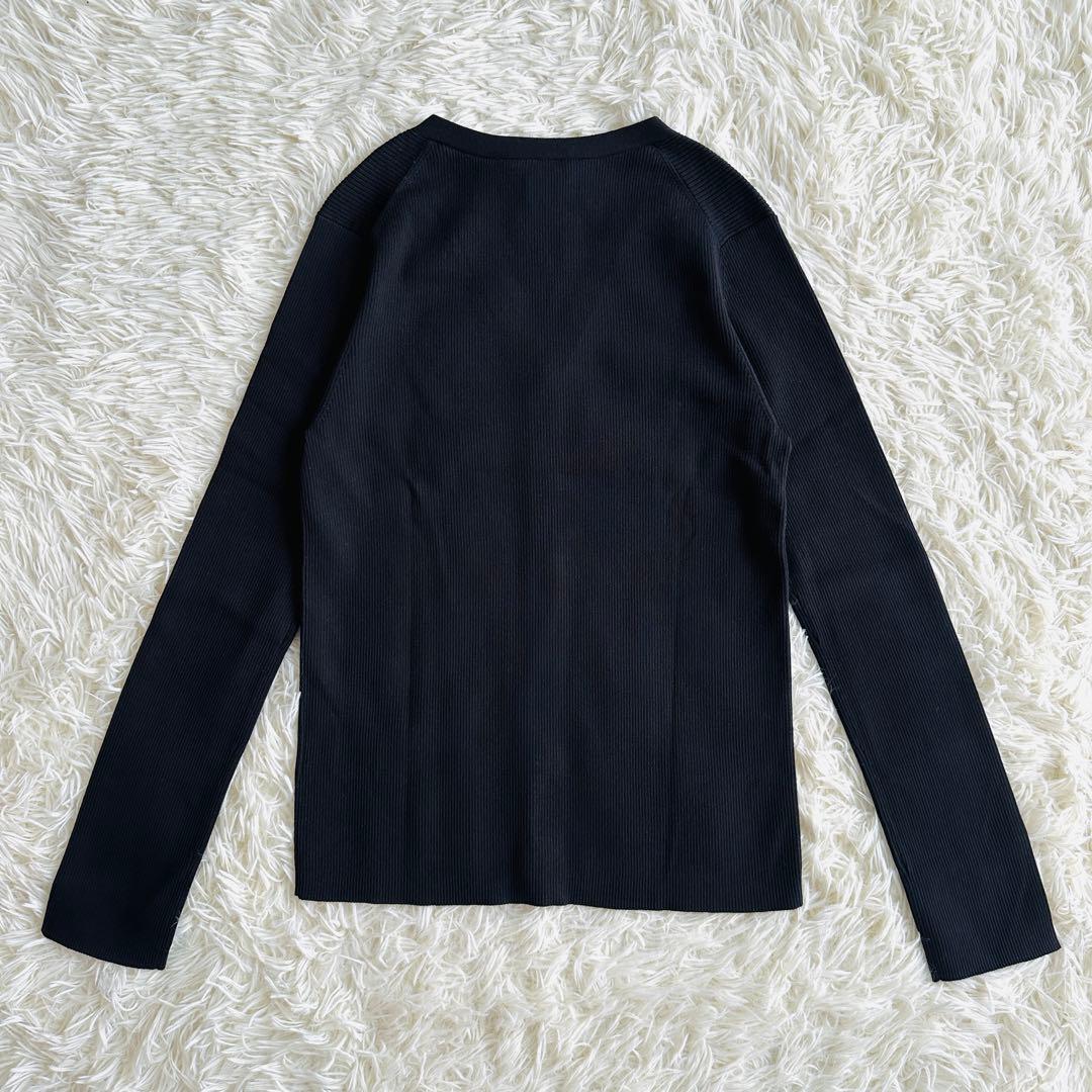 【タグ付き新品】EVERYDAY I LIKE. RIB Vネック カーディガン