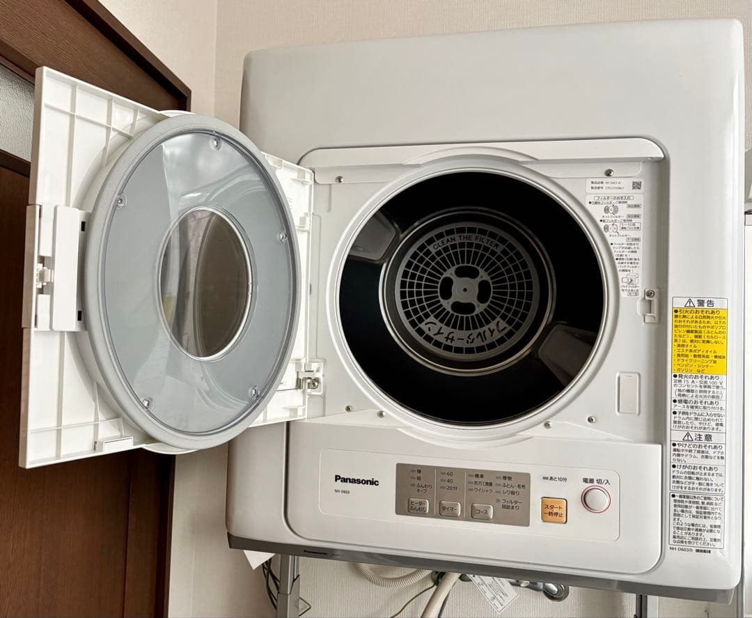 Panasonic NH-D603 衣類乾燥機 2023年製(1)