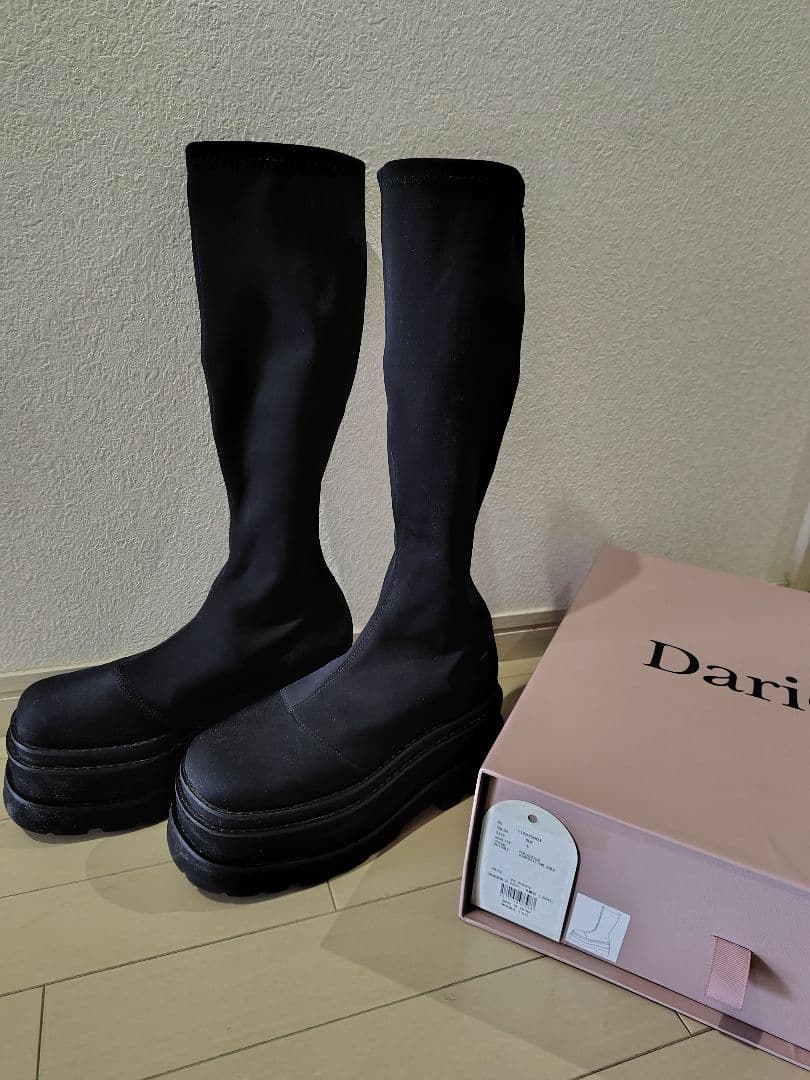 ダーリッチ Darich ウルトラストレッチフラットブーツ Lサイズ
