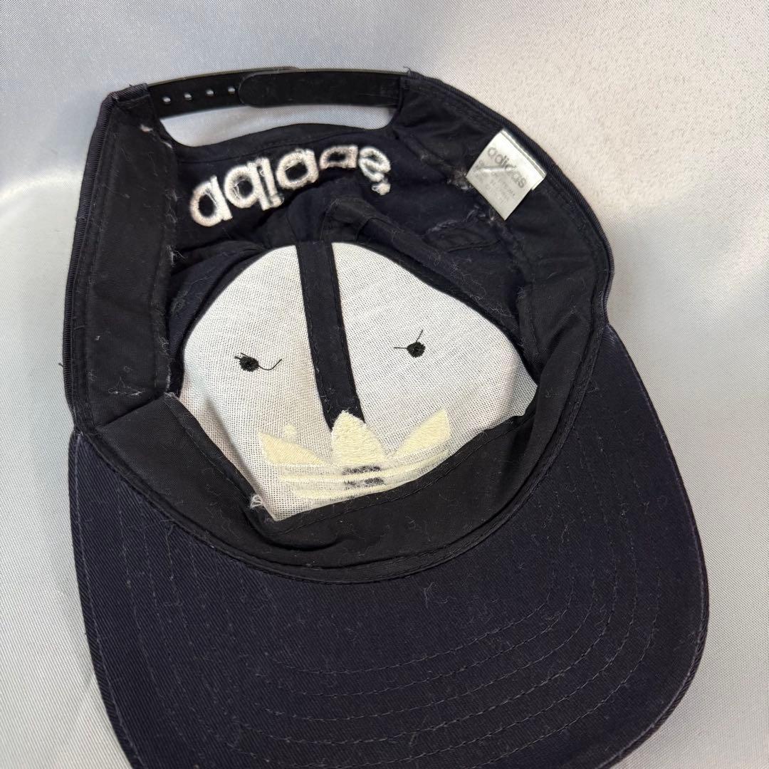 【希少】 80s adidas originals キャップ 帽子 ロゴ