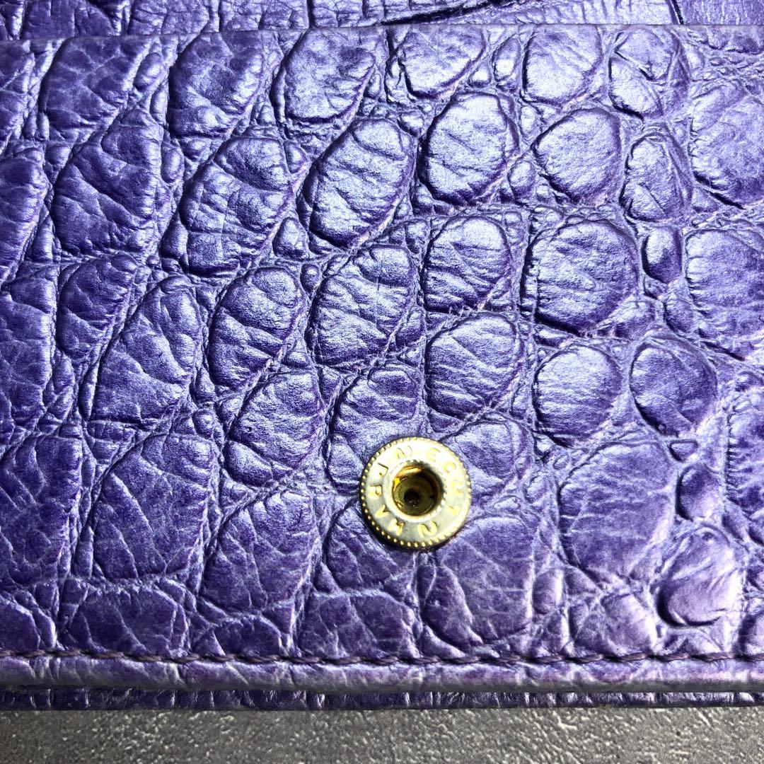 ✨️希少✨️ ETRO エトロ マルゴット ペイズリー ペガサス 長財布 ペガソ 紫