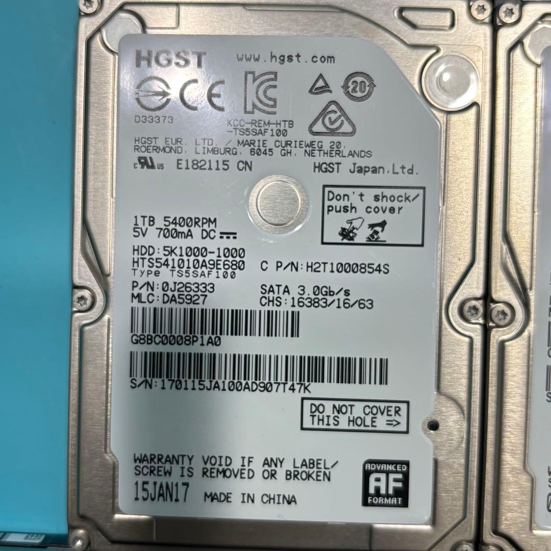 【1TB HDD】★動作良好★2.5インチ★内臓HDD★