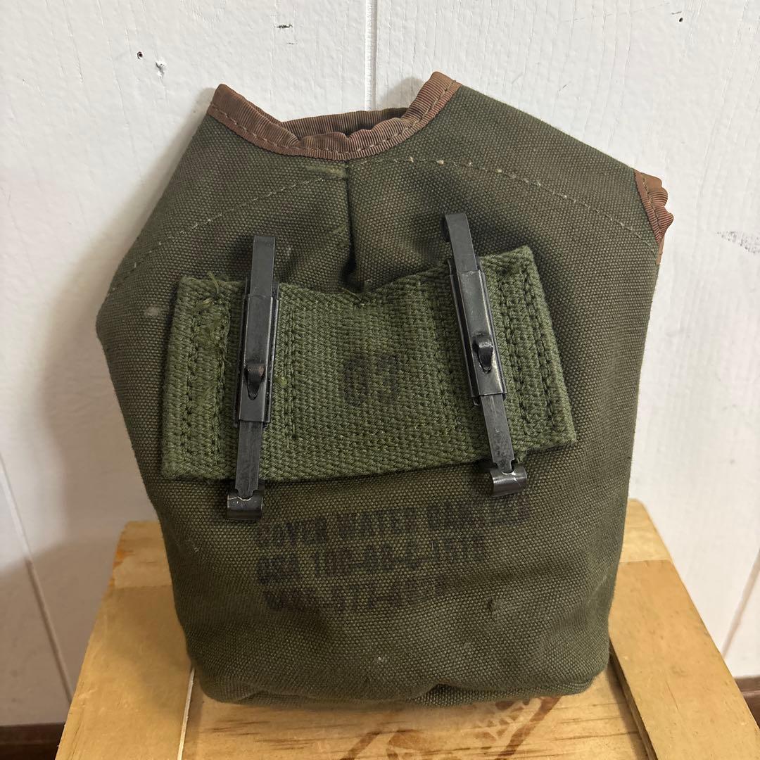 デッドストック　米軍　実物　M1956 コットン　キャンティーンカバー　④