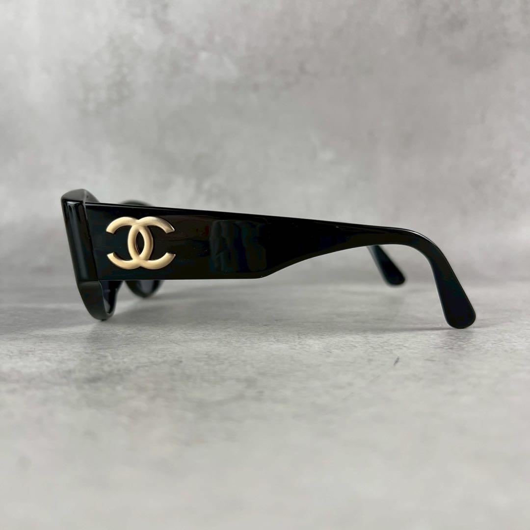 CHANEL シャネル　ココマーク　サングラス　ブラック　ゴールド　0249