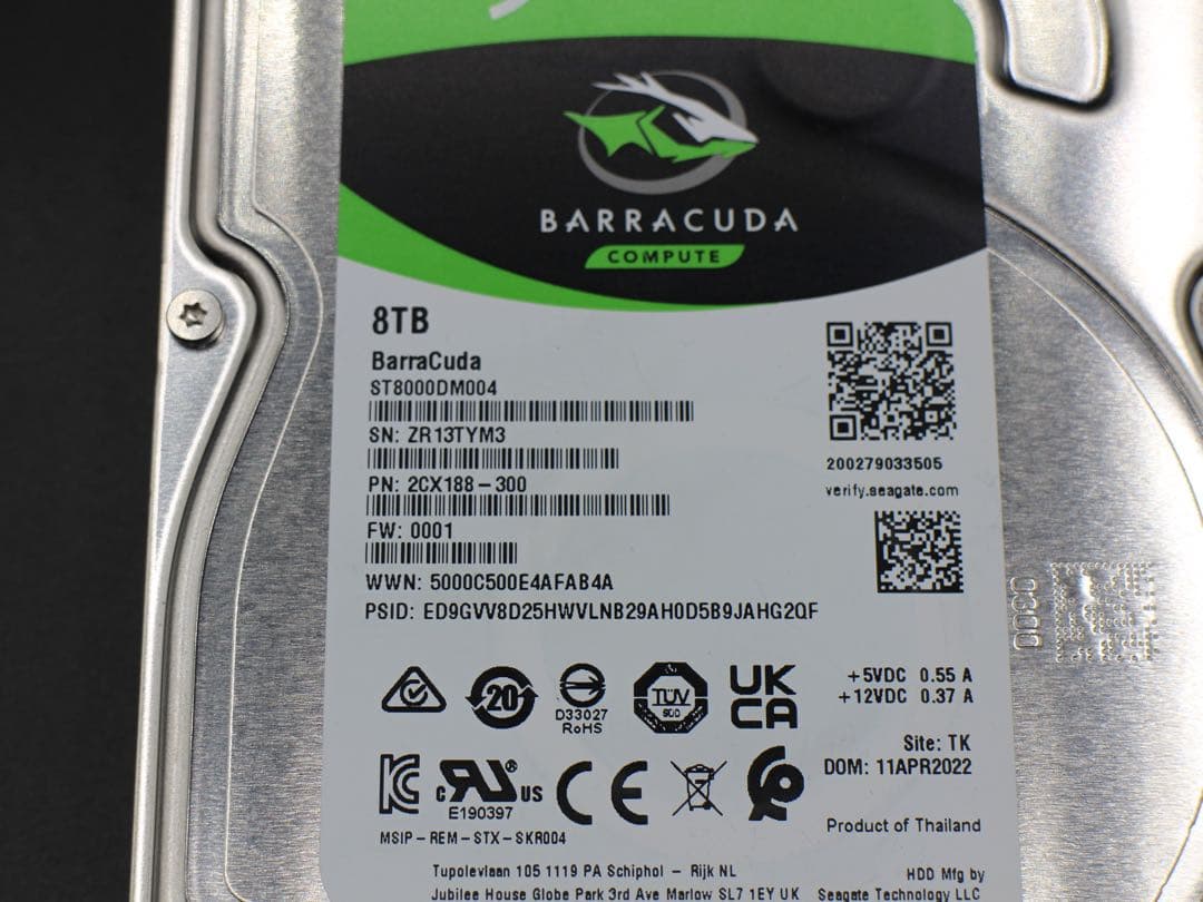 SEAGATE HDD 8TB ST8000DM004 ハードディスク 30
