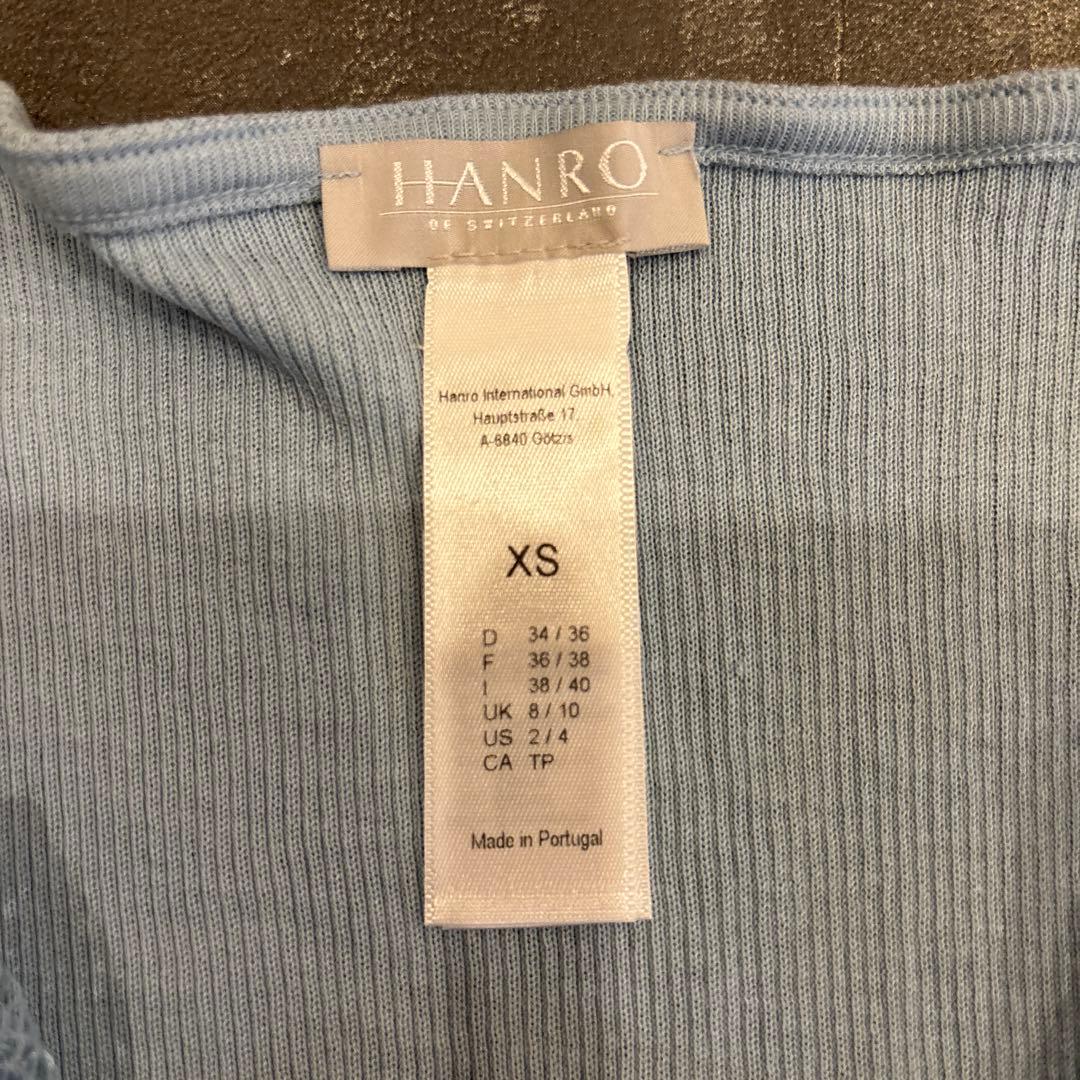 HANRO⭐︎キャミソール　XS 新品