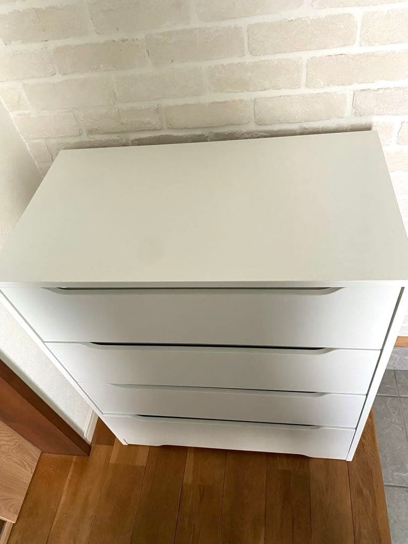 【IKEA】美品✨イケア ホワイト チェスト