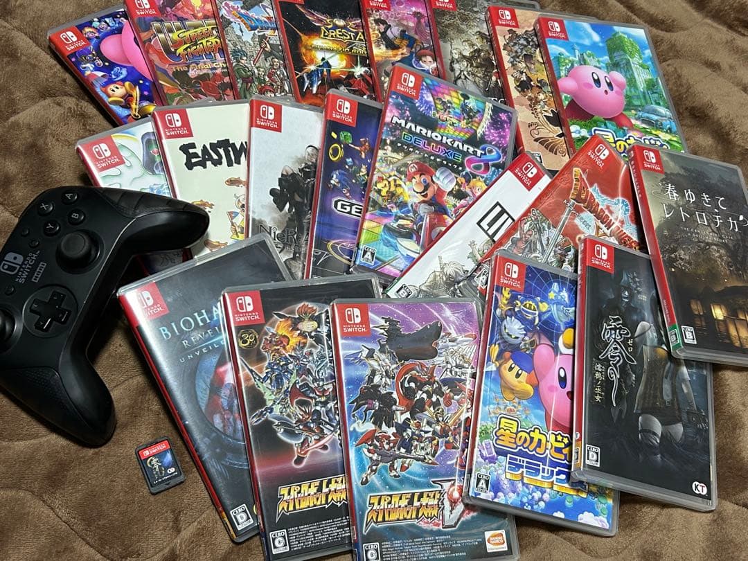 ゲーム引退品　Switch ゲームソフト セット　22本＋コントローラ