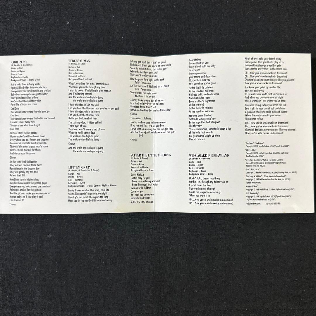 帯付き！国内盤！パット・ベネター / ワイド・アウェイク・イン・ドリームランド