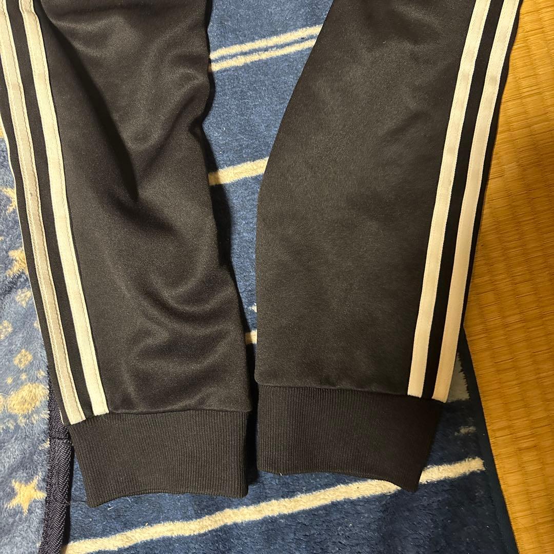 adidas ジャージ上下セット 黒 Lサイズ