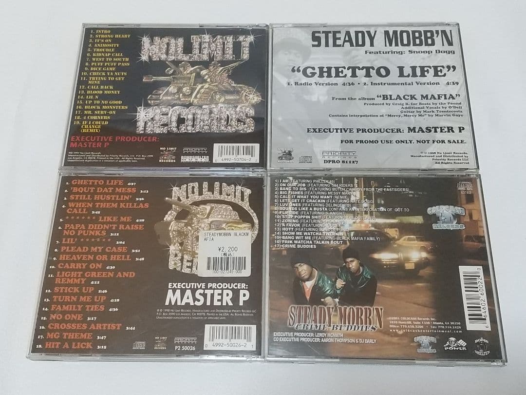 洋楽 Steady Mobb'n No Limit Records G-Funk