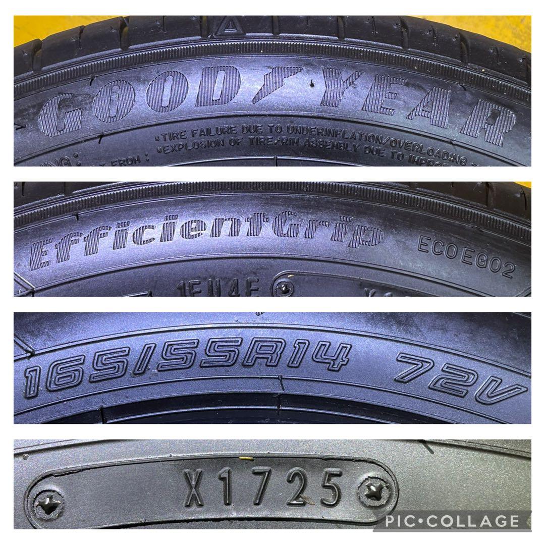 タイヤ・ホイール 165/55R14 GOODYEAR EfficientGrip EG02
