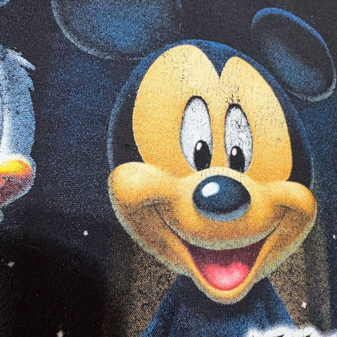 ぼのレア 00s Disney タワーオブテラー XLミキフレ落下Tシャツ