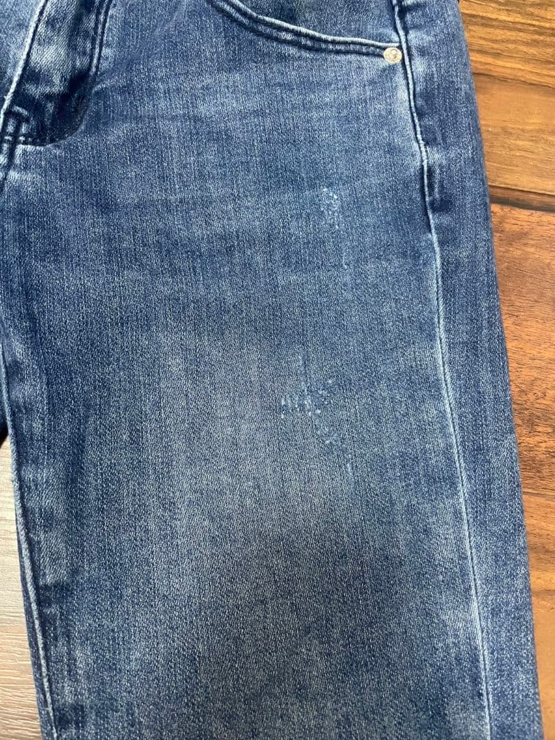 LOUIS VUITTON スキニーデニム ダークブルー