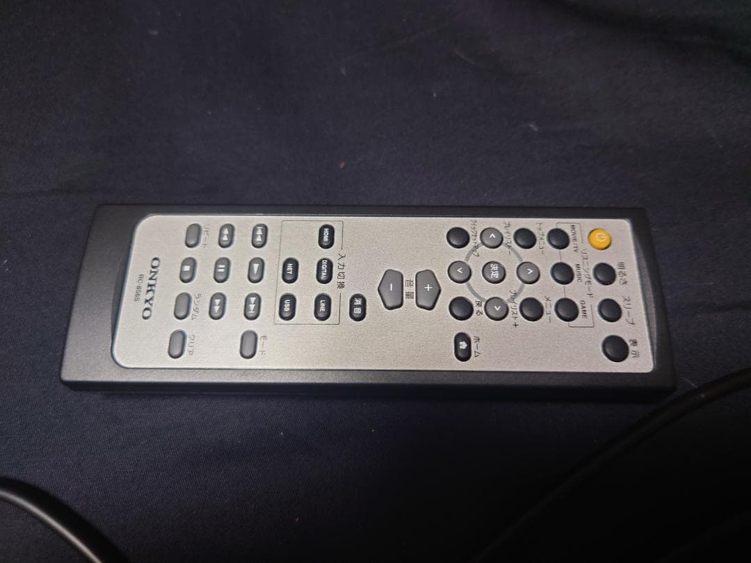 ONKYO NR-365 AVアンプ+リモコン