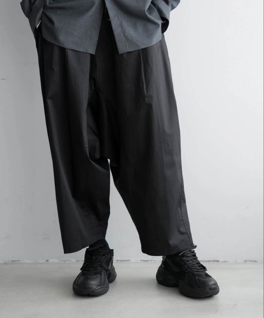 【CTHY】WIDE SAROUEL UNCLE PANTS