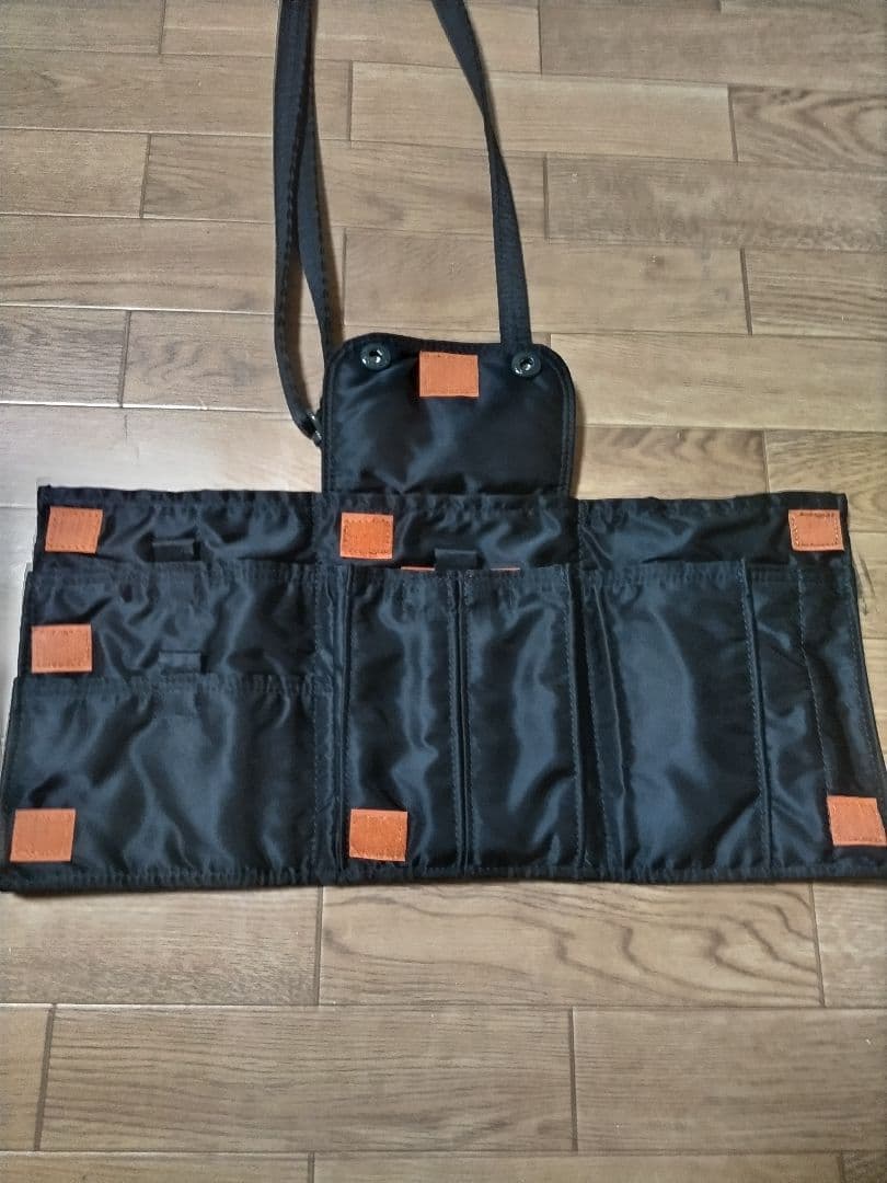 旅行かばん・小分けバッグ PORTER TANKER TRAVEL CASE Black