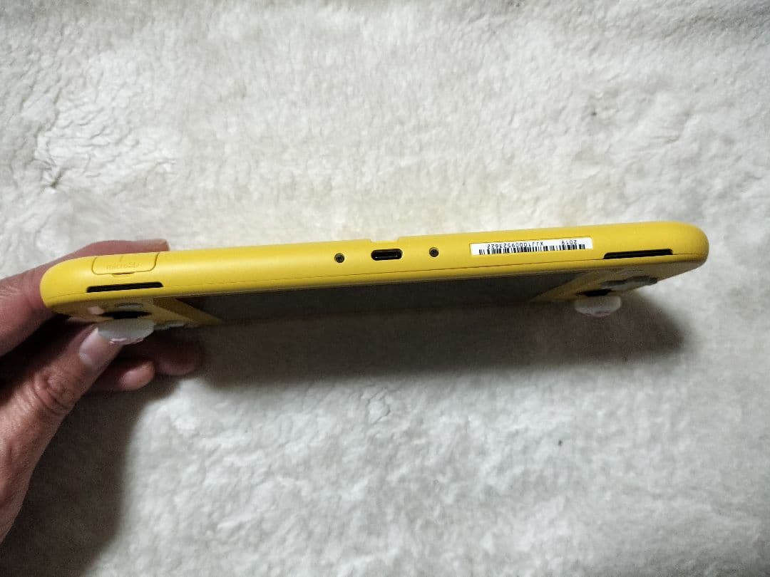 動作品NintendoSwitch Liteイエローアダプタ肉球スティック