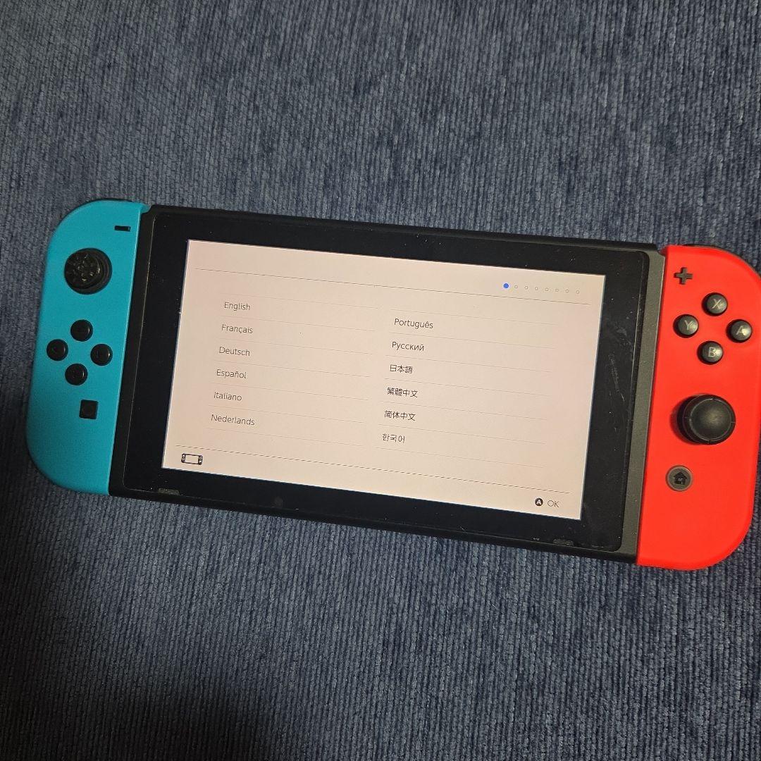 Nintendo Switch Joy-Con(L)ネオンブルー…