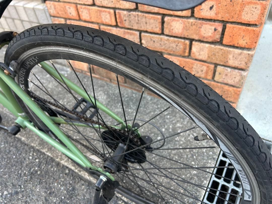 カ*ミ様 兵庫県神戸市より！アウターリミッツ自転車　クロスバイクです。