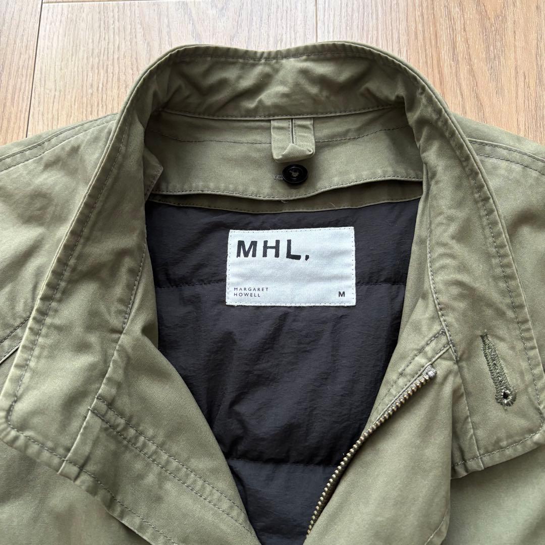 MHL. ダウンライナー付き モッズコート