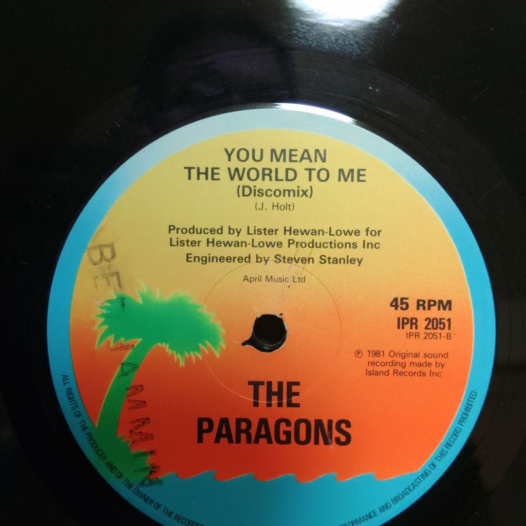 洋楽 The Paragons /ONLY A SMILE