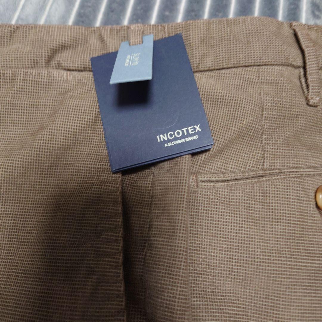 新品タグ付 INCOTEX コーデュロイパンツ　52 三越購入品　スリムフィット