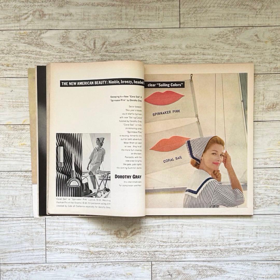 HARPER’S BAZAAR　ハーパーズ・バザー　1963年　ヴィンテージ雑誌