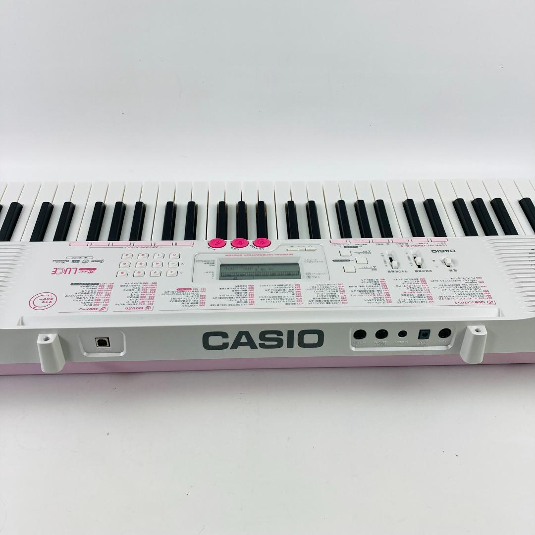 【美品】カシオ 光ナビゲーションキーボード LK-105 マイク・箱・アダプタ付