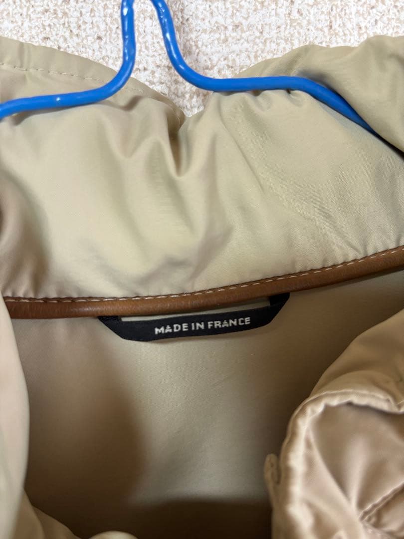 美品　HERMES エルメス　メンズ　ジャンパー　ブルゾン　フード収納