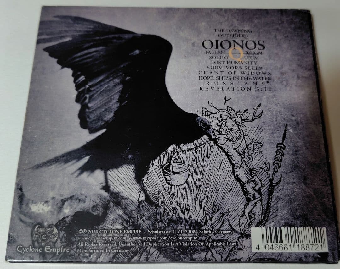 Oionos the foreshadowing 再生確認済