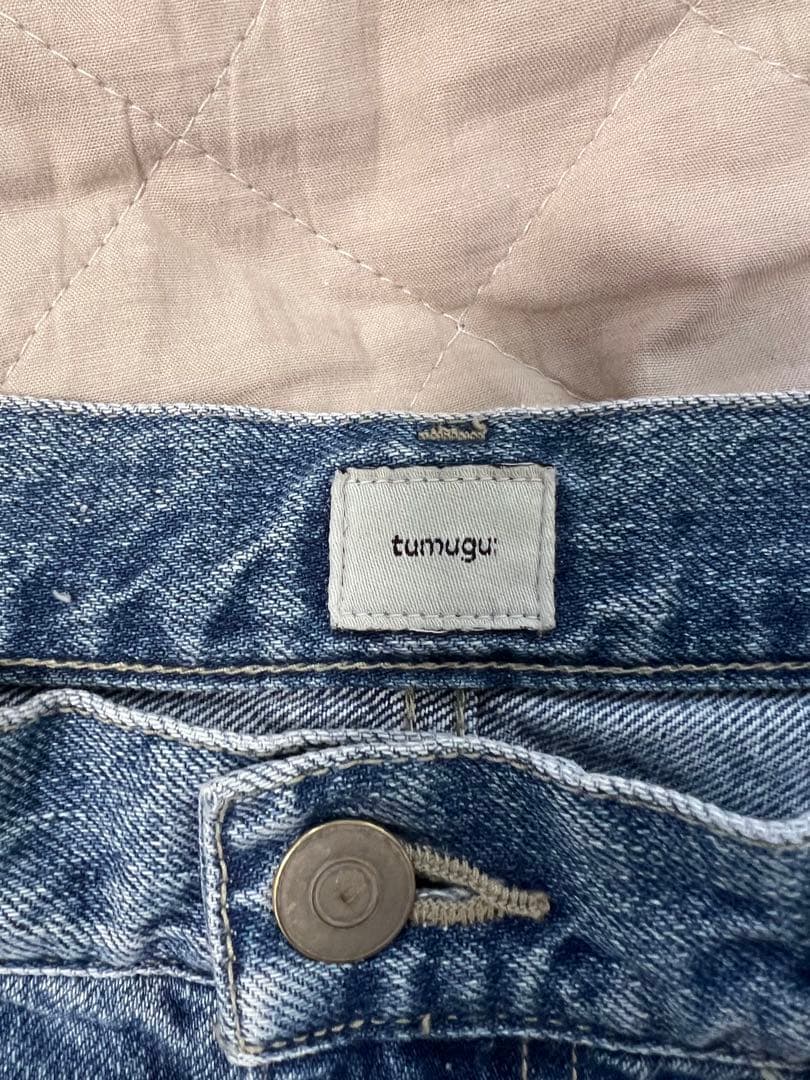tumugu デニムパンツ（レディース）