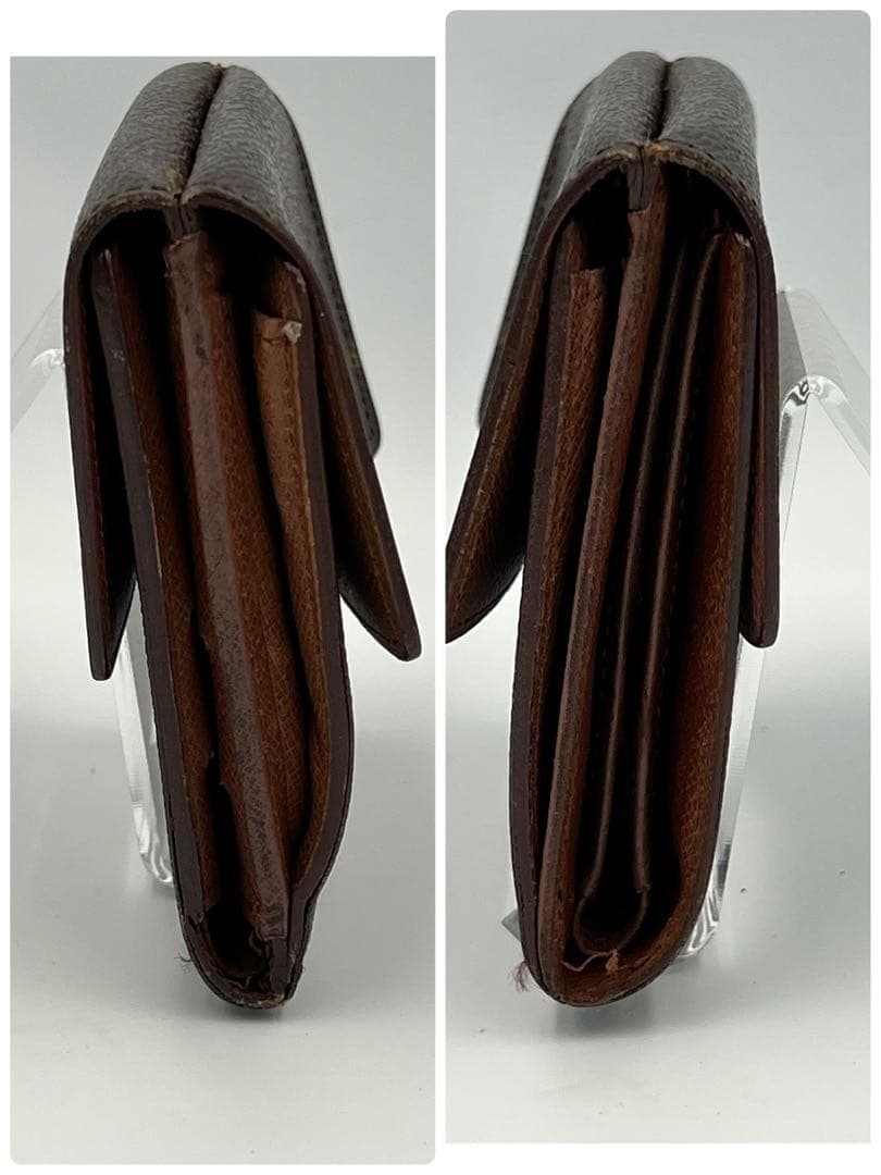 LOUIS VUITTONモノグラムポルトモネビエ カルトクレディ Wホック財布