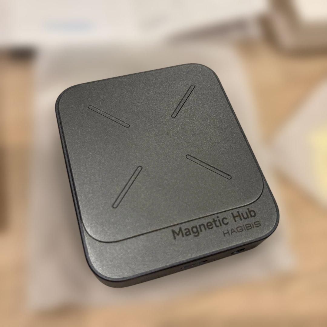 Hagibis 磁気USB Cハブ Magsafe付き