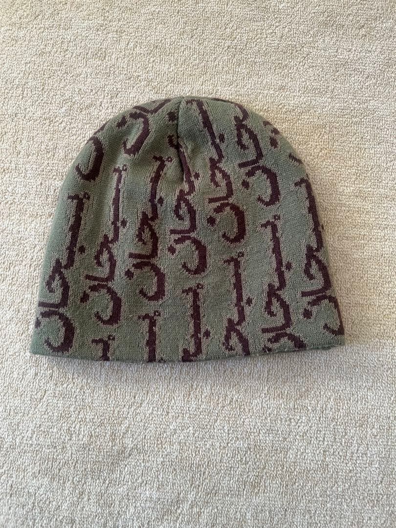 Supreme Arabic Logo Beanie オリーブ ニット帽 正規品