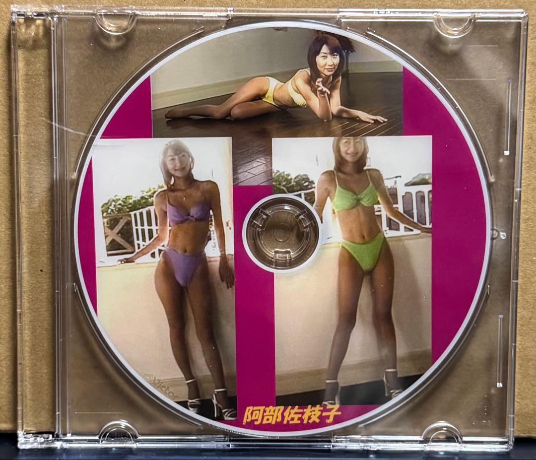 DVD 阿部佐枝子 レースクイーン 私服8分+水着3着28分 計36分収録