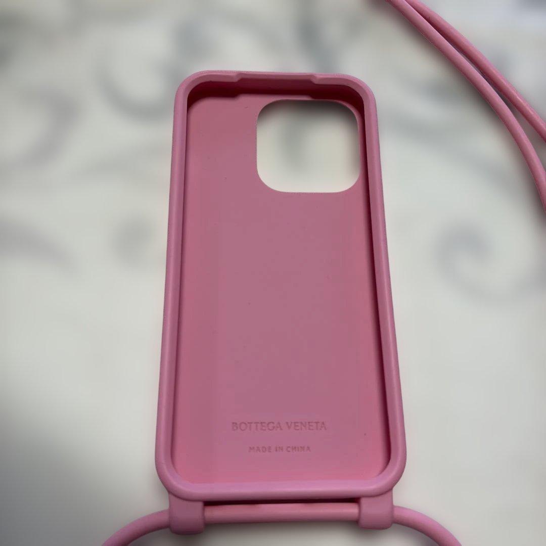 ボッテガ iPhone13Pro ケース イントレチャート ショルダーストラップ