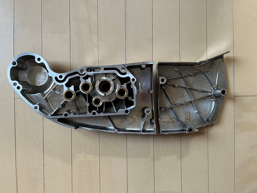 ★中古★スポーツスター純正ギアケース＆スプロケットカバー