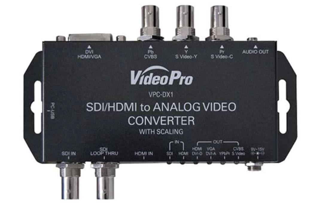 SDI/HDMI to ANALOG コンバーター　VCP-DX1