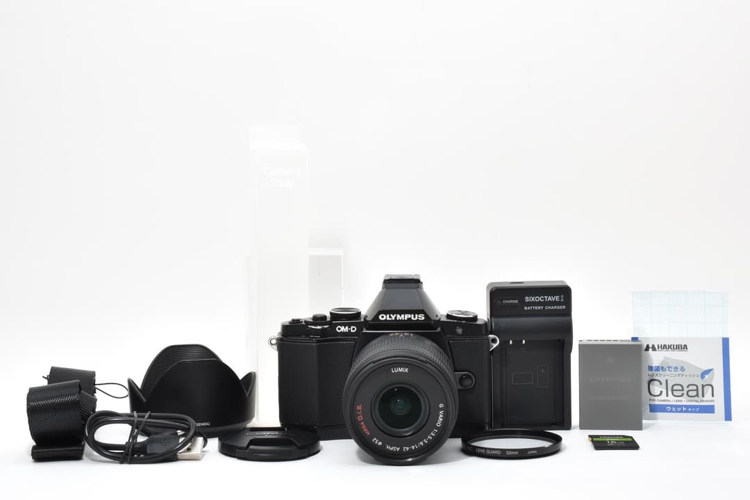 美品 使用率3％ OLYMPUS OM-D E-M5 レンズキット #9654