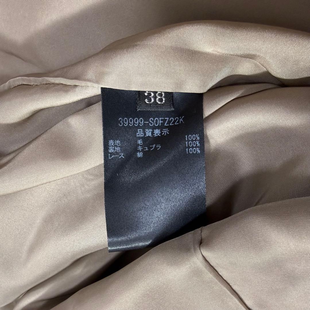 極美品✨定価13万 フォクシー フレンチカヌレドレス バックベルト 半袖 ひざ丈