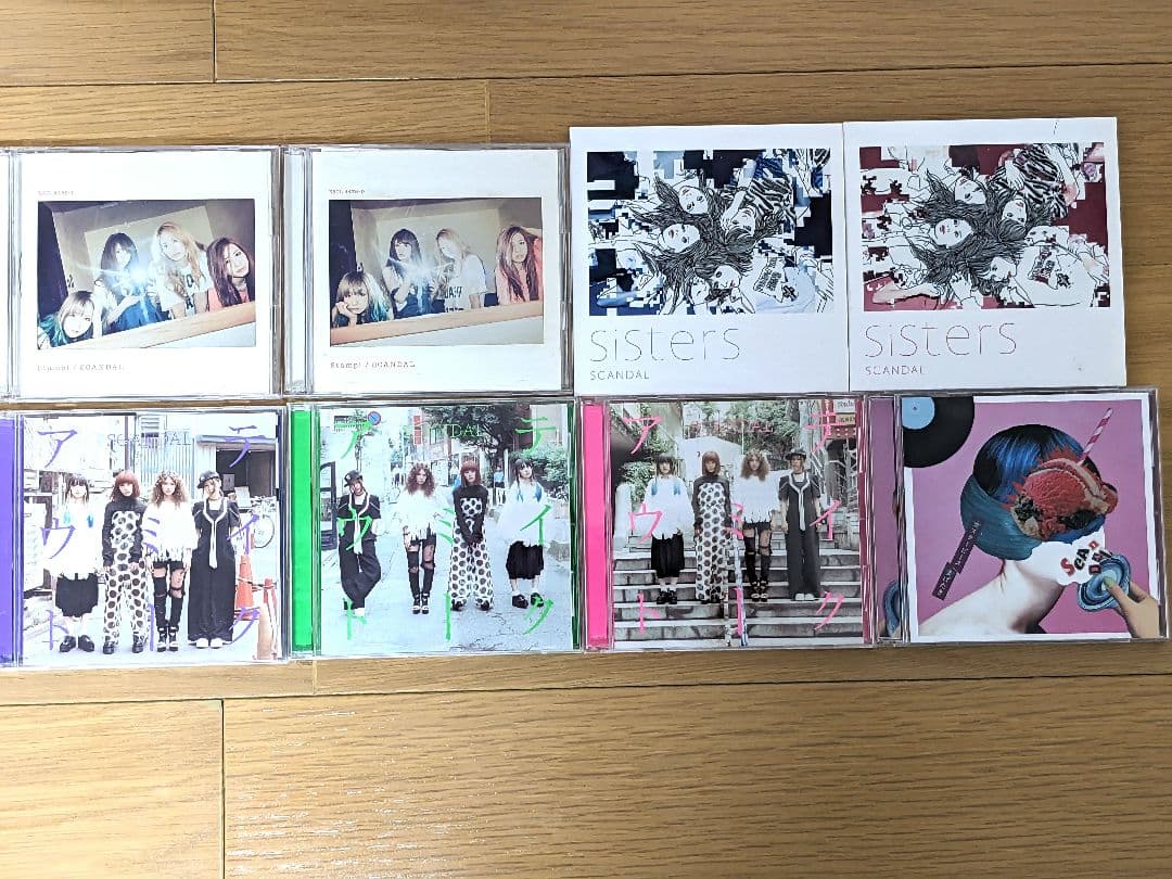 SCANDAL CD シングル1st〜24th 53枚セット スキャンダル